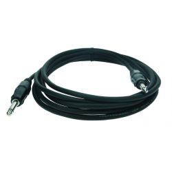 Reloop Kabel 6,3 mm Klinke Stereo / 6,3 mm Klinke Stereo 3m