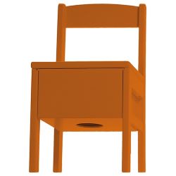 Baff Kindertrommelstuhl - 30 cm orange B-Ware
