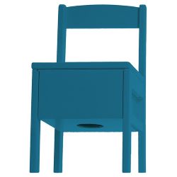 Baff Kindertrommelstuhl - 30 cm blau