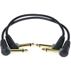 Klotz Klinke 90° Patchkabel 0,15 m PAAR