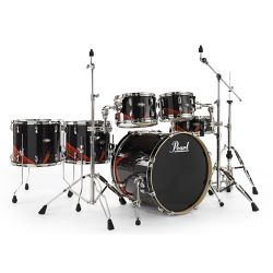 Pearl VBA 826 EX Drum Set Black Flava Ltd Ed. aus Demo