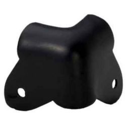 Adam Hall Radius Ecke zweischenklig, schwarz