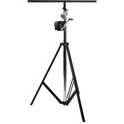 Varytec Wind Up Stativ mit Kurbel und T-Bar