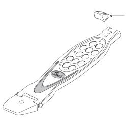 Pearl DC 508A Toe Stopper Assembly, Fuss-Stopper