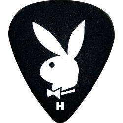 Clayton Playboy Plektrum heavy schwarz 12er Pack