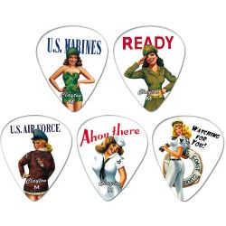 Clayton Plektren-Pack American Hotties heavy
