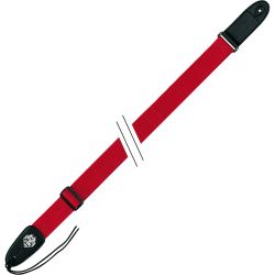 Fire&Stone Gitarrengurt Nylon rot