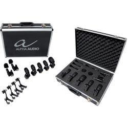 Alpha Audio Schlagzeug Mikrofon-Set MIC Drumbox 7