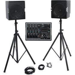 Alpha Audio Komplett-PA-System A-Amp compact 700 coax