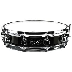 Basix Snare Drum Holz 14x3,5 Zoll schwarz