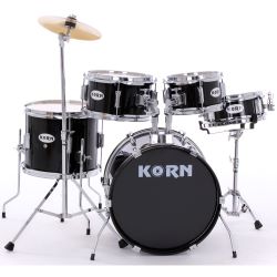 KORN Kinderschlagzeug Prodigy III Black