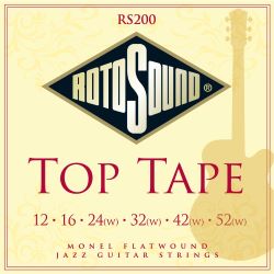 RotoSound RS200 Saiten E-Gitarre Flatwound 012-052