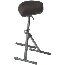 K&M 14046 Stehhilfe mit Gasdruckfeder schwarz