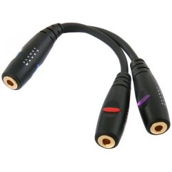 Planet Waves PW-P047Y Kabel-Adapter St-Klinke 2xKlinke