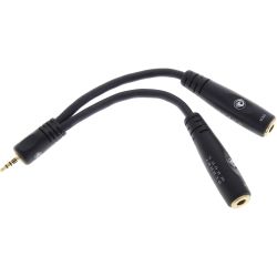 Planet Waves PW-P047Q Mini Klinke auf 2x Klinke
