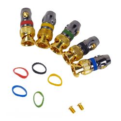 Planet Waves BNCP5 Custom-Fit BNC Stecker (5er Pack)