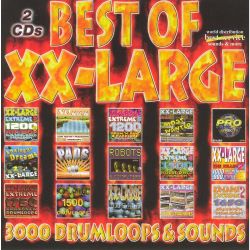 Best Service XXLarge 3000 Drumloops & Sounds (Audio-CD)