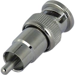 BNC Adapter, BNC-Stecker/Cinch-Stecker