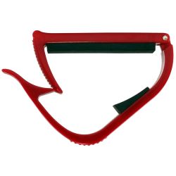 Fire&Stone Kapodaster H-Style f. Konzertgitarre rot