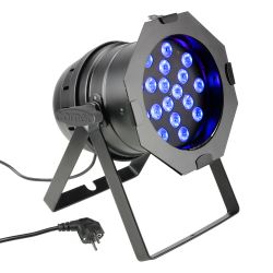 Cameo LED PAR 64 CAN 18 x 3 W TRI Colour LED RGB schwarz