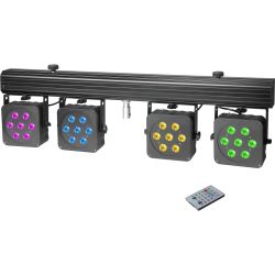 Cameo Multi PAR 3 Kompaktes 28x8 W QUAD Colour LED Set