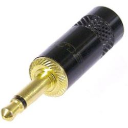 REAN Miniklinkenstecker mono 3,5 mm NYS 226 BG schwarz