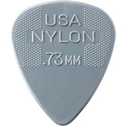 Dunlop Nylon Standard 0,73 grau, 12er Pack
