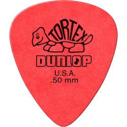 Dunlop Tortex Standard 0,50 rot, 12er Pack