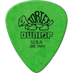 Dunlop Tortex Standard 0,88 grün, 12er Pack