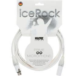 Klotz iceRock Mic-Kabel XLR female / XLR male 10m weiß