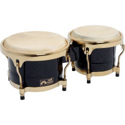 Gewa-Pure Club Salsa Bongos Black Sparkle GH