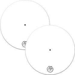 Dr.Suzuki 12“ Slipmats Mix-Edition white