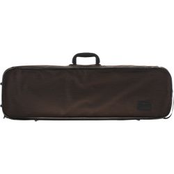 Gewa Violinkoffer Strato Super Light Weight 4/4 dunkelbraun beige