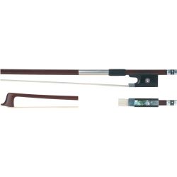 W. E. Dörfler 22A Fernambuk-Silber kantig Bogen f. Violine 4/4