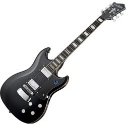 Hagstrom Pat Smear Signature Black E-Gitarre