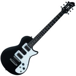 Hagstrom Metropolis C Black Gloss E-Gitarre B-Ware