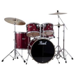 Pearl EXX725BR/C Drum Set Export Std Red Wine