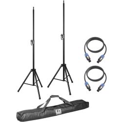 LD Systems Stative mit Tasche + Speakerkabel 5m f. Dave 8 Roadie