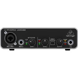 Behringer U-Phoria UMC22 USB Audiointerface