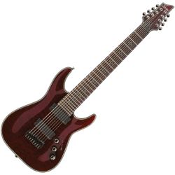 Schecter Hellraiser C-8 Black Cherry 8-Saiter E-Gitarre