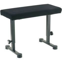 K&M 14086 Klavierbank - schwarz Stoff