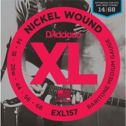 Daddario EXL157 Baritone Gitarren Saiten 014-068