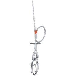 Major Saveking Sicherungsseil 3mm 0.6m 20kg Silber