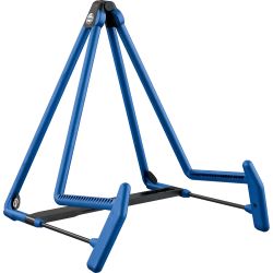 K&M 17580 Akustik Gitarrenständer Heli 2 blau