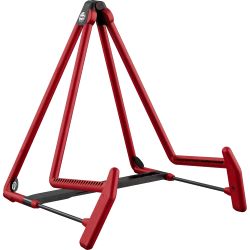 K&M 17580 Akustik Gitarrenständer Heli 2 rot
