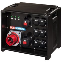 MERZ Steckdosenverteiler Event SVE3 63/11-6/G Midnight Serie