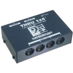 MIDIMAN 1x4 MIDI THRU BOX B-Ware