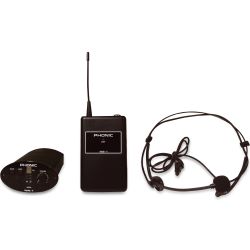 Phonic FunkHeadset & Empfänger WH-1S für Safari System