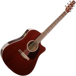 Seagull Entourage Burgundy CW GT Q-I Westerngitarre inkl. Gig Bag