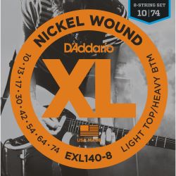 Daddario EXL140-8 E-Gitarren Saiten 010-074